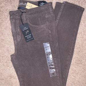 AE Taupe Jeggings (size 10 long)